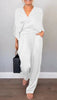 Sophia™ Casual Satin Jumpsuit