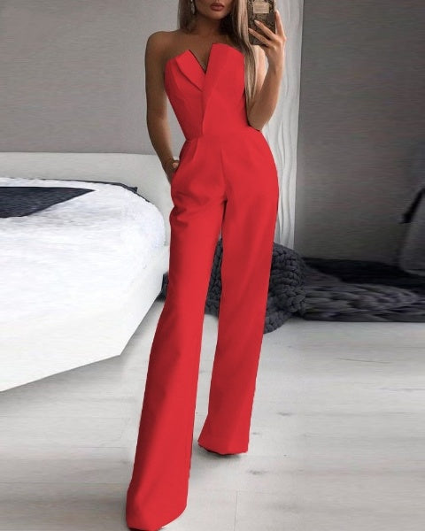 Elegant Women's Formal Jumpsuit