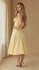 Arabella Tailored Women's Dress with Lacing and Heart Neckline