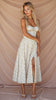 Arabella Tailored Women's Dress with Lacing and Heart Neckline