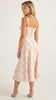 Arabella Tailored Women's Dress with Lacing and Heart Neckline