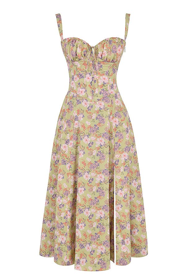 Arabella Tailored Women's Dress with Lacing and Heart Neckline