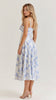 Arabella Tailored Women's Dress with Lacing and Heart Neckline