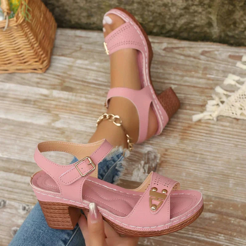 Amelia™ Block Heels Sandals