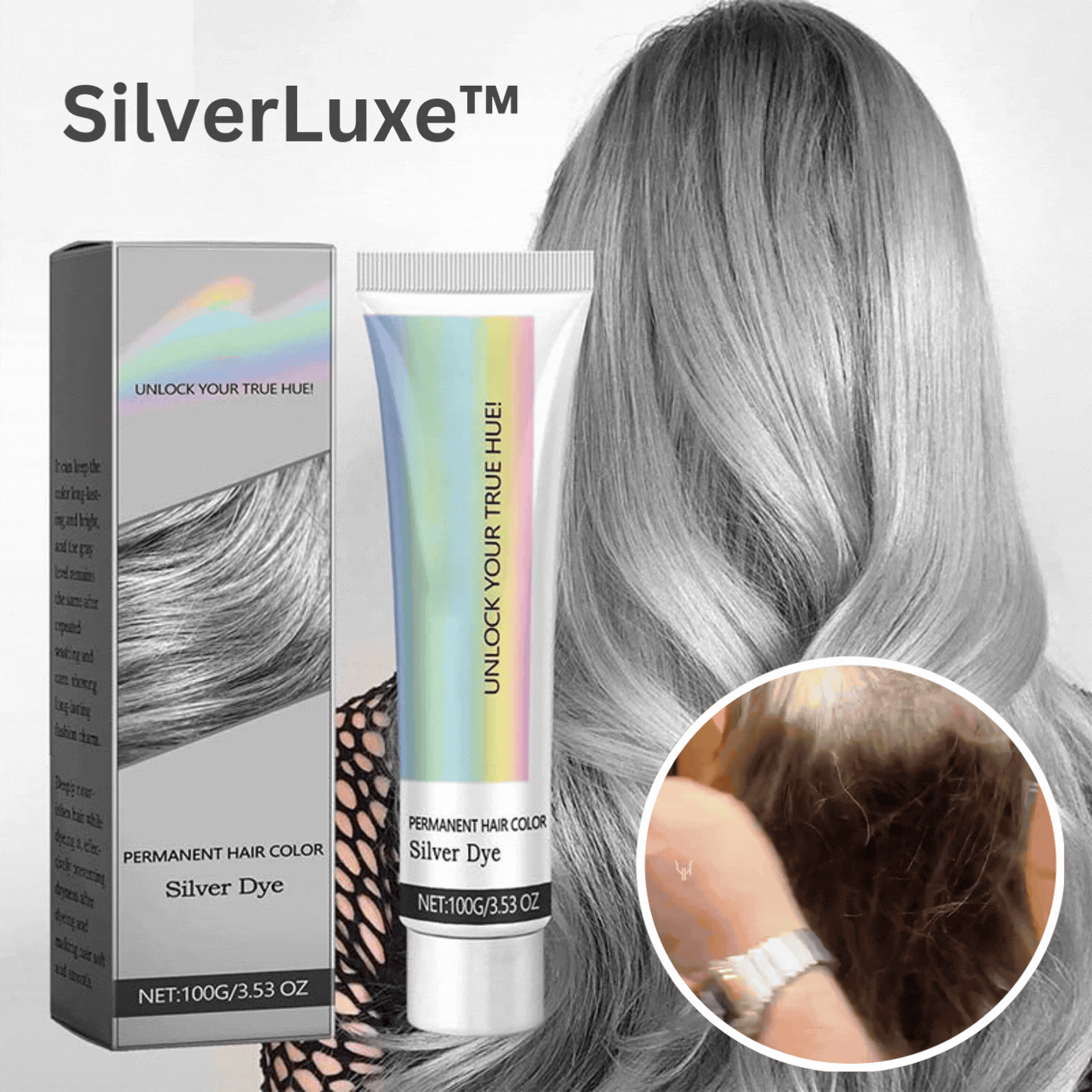 SilverLuxe™ Lustrous Silver Elegance (Buy One Get One Free)
